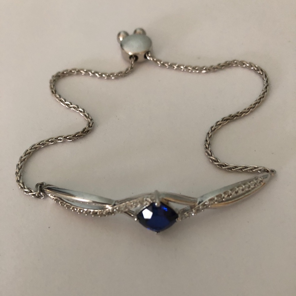 Blue Topaz diamond bracelet (Kay Jeweler) (New)